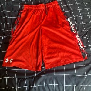 Red Under Armor Shorts